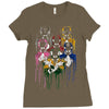 power unite Ladies Fitted T-Shirt