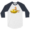 peanut inside 3/4 Sleeve Shirt