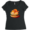 all the noms Women's Triblend Scoop T-shirt