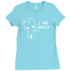 baby groot Ladies Fitted T-Shirt