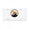 vinly record License Plate