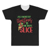 pizza christmas humor All Over Men's T-shirt