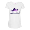 Fortnite Galaxy Maternity Scoop Neck T-shirt