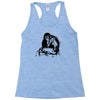 deep depression sad girl Racerback Tank