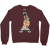go vegan 6 Crewneck Sweatshirt