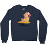 yoga pug exhale Crewneck Sweatshirt