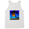 florida palm trees sunset Tank Top