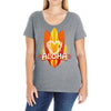 aloha Ladies Curvy T-Shirt
