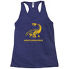 ankylosaurus dinosaur Racerback Tank