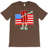 bacon american flag dab T-Shirt