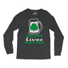 drunk lives matter Long Sleeve Shirts