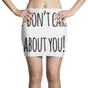 i don'tcare about you Mini Skirts