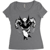 wolverine 4 Women's Triblend Scoop T-shirt