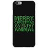 merry christmas ya filthy animal iPhone 6/6s Case