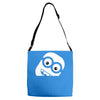 funny face funny Adjustable Strap Totes