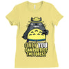 protect the forest (2) Ladies Fitted T-Shirt