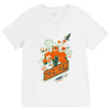 science!!! it knows stuff! V-Neck Tee