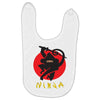 love ninja monkey banana Baby Bibs