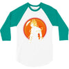 Goku Super Saiyan Dragon Ball 4 star 3/4 Sleeve Shirt