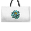 lotus flower Weekender Totes