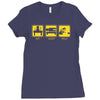 eat, sleep, weld funny welder Ladies Fitted T-Shirt