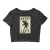 keep left shark Crop Top
