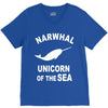 narwhals V-Neck Tee