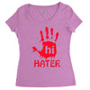 hai hater trending Women's Triblend Scoop T-shirt