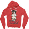 busy doing nothing Zipper Hoodie