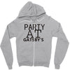 party at gatsby's Zipper Hoodie