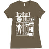 ow instant diver Ladies Fitted T-Shirt