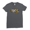 friendly kitty Ladies Fitted T-Shirt