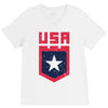 land of the free V-Neck Tee