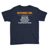 November Girl Hated By Many Youth Tee