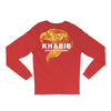 khabib gold eagle Long Sleeve Shirts