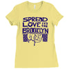 spread love the brooklyn way Ladies Fitted T-Shirt