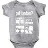 got fandom Baby Onesie