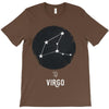 Virgo Zodiac Sign Minimal Design T-Shirt