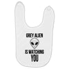 grey alien Baby Bibs
