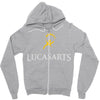 lucasarts vintage Zipper Hoodie