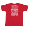 Real Kings Are Born On December 27 Toddler T-shirt