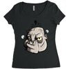 angry ogre. Women's Triblend Scoop T-shirt
