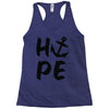 hope anchor Racerback Tank