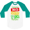 no seeds weed bitch cannabis 3/4 Sleeve Shirt