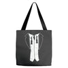 disheveled tuxedo Tote Bags