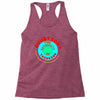question your thinking flowy crop Racerback Tank
