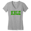 Kale Vegan Women's V-Neck T-Shirt