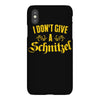 i don't give a schnitzel iPhoneX
