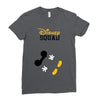 Disney Squad Boy Ladies Fitted T-Shirt