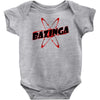 bazinga logo inspired by the big bang theory ideal birthday gift Baby Bodysuit
